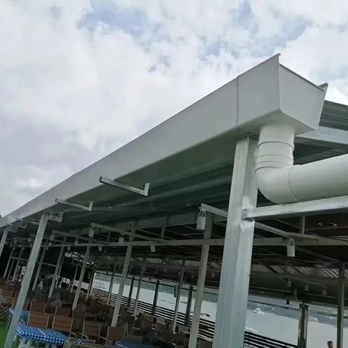مخصص pvc ماء المطر سقف مزراب مصنع الموردين الصين