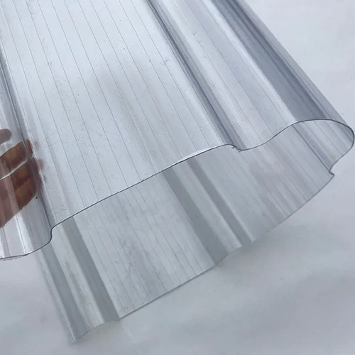custom upvc transparent frp new clear corrugated plastic sheets manufacturer