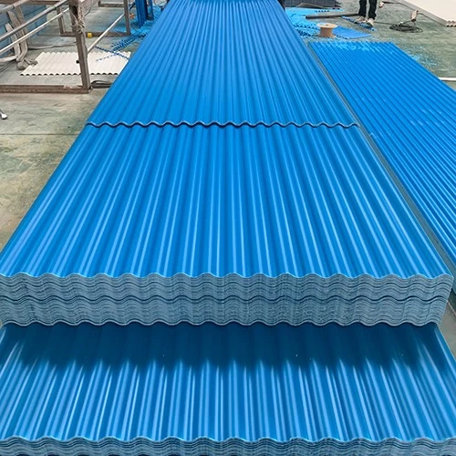 porcelana Tejas de PVC para fábrica de techos Proveedor de techos de plástico corrugado UPVC de China Hojas al por mayor fabricante