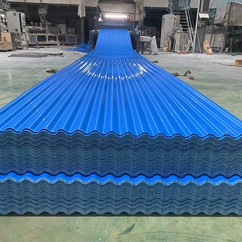 porcelana Proveedor de láminas para techos de tejas de PVC corrugado de plástico ZXC de China Láminas de UPVC a la venta fabricante