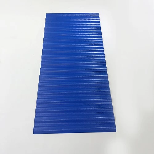 مخصص PVC المغلفة ورقة من البلاستيك المموج لألواح بلاط السقف سعر المورد الصين