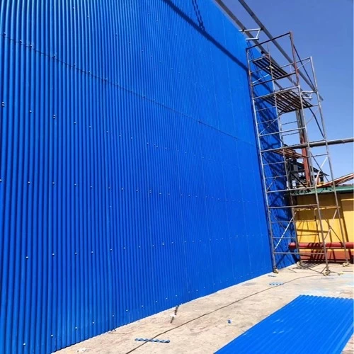 Anti-Corrosive PVC Trapezoidal Corrugated Plastic Coated Roofing Tiles Sheets Supplier Factory China