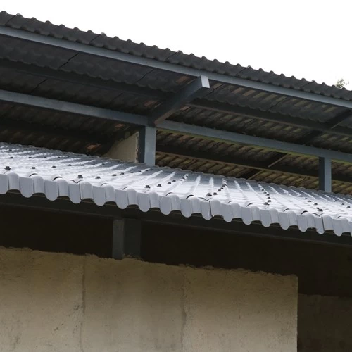 China Bahan mesra alam China ASA kilang jubin bumbung resin sintetik pengilang