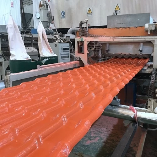 porcelana Proveedores de resina sintética anticorrosión de China, láminas de tejas de PVC asa fabricante