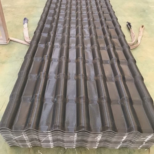China Folha de telhado de resina sintética de PVC ASA personalizada industrial antiferrugem fabricante