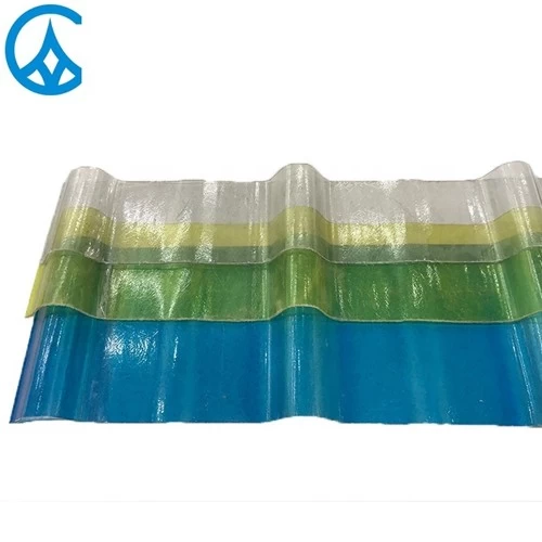 porcelana Proveedor de fabricantes de láminas para techos corrugados transparentes de FRP China fabricante