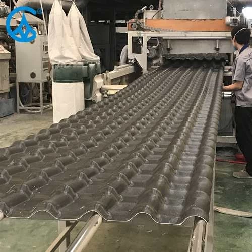 China ASA Synthetic Resin/ PVC Plastic Roof Tiles & Corrugated Panels - China Manufacturer for Residential & Commercial Buildings manufacturer