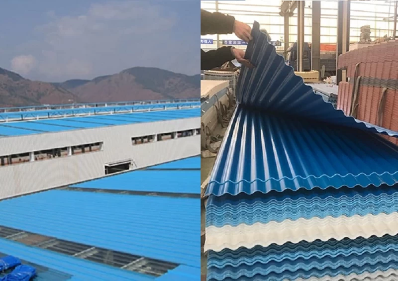 ZXC Launches Premium Spanish-Style PVC Corrugated Roofing Panels for Global Wholesale