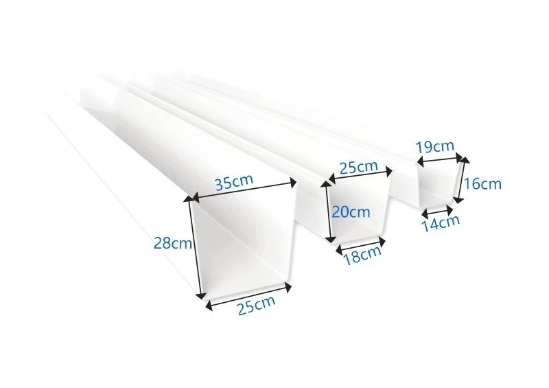 5-Year Warranty UPVC Roof Gutters, Revolutionizing Drainage Solutions for Modern Homes and Hydroponics