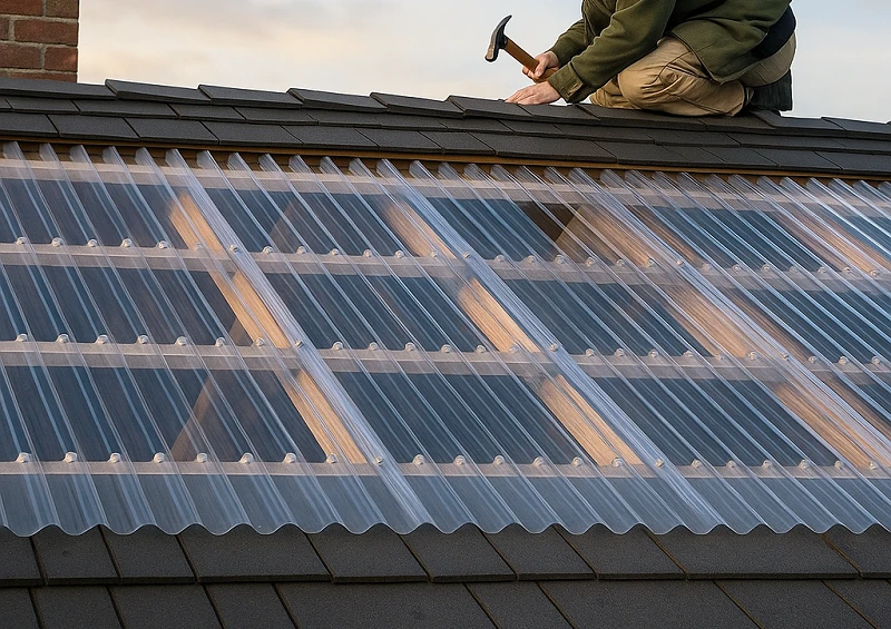 Avancées dans la fabrication de feuilles de toiture en PC