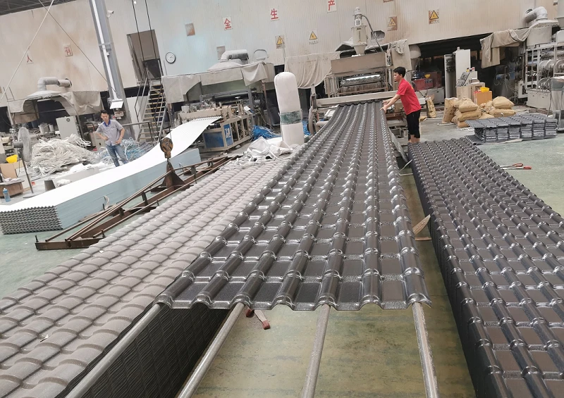 ASA PVC roof tile on sale