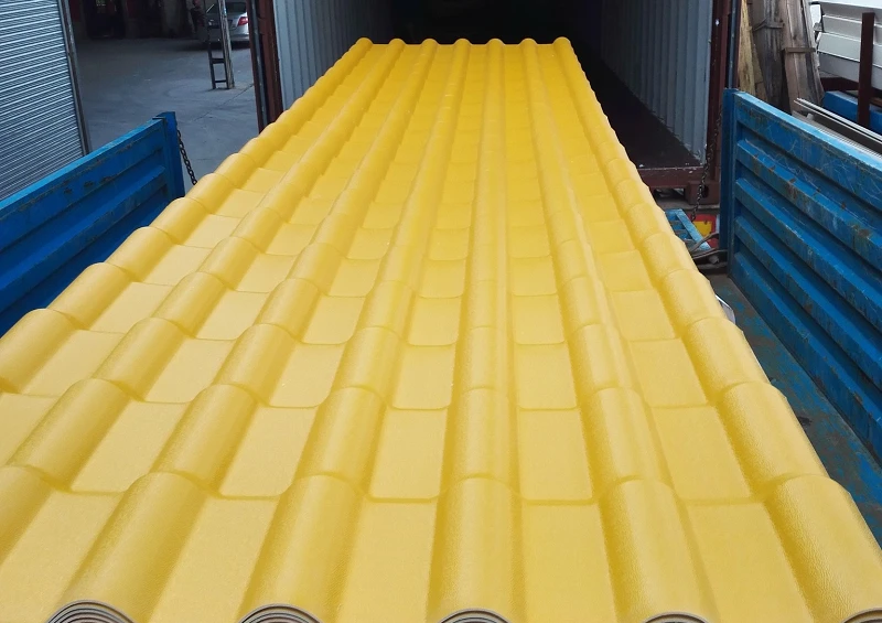 ASA PVC plastic roof tile manufacturer
