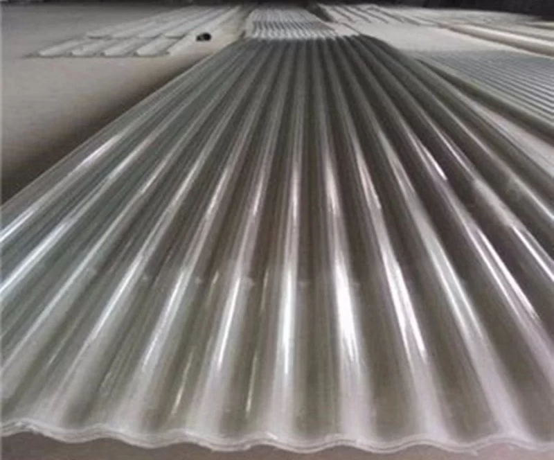 clear pvc corrugated roofing sheet