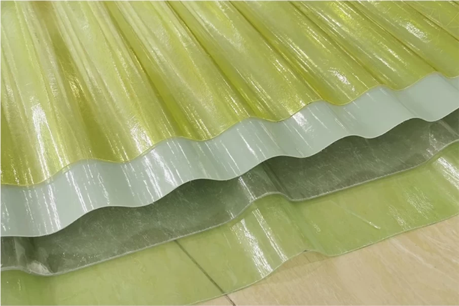 PVC corrugated plastic roofing sheets