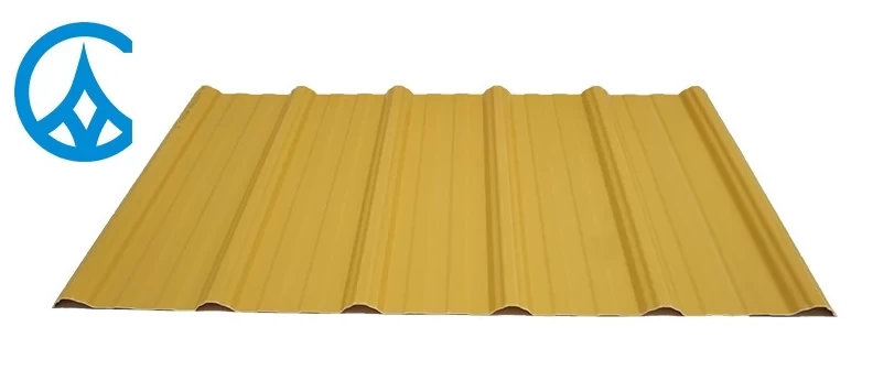 PVC trapezoidal roofing price