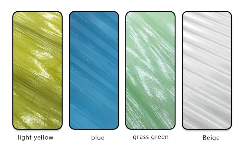 Clear corrugated plastic roofing sheets