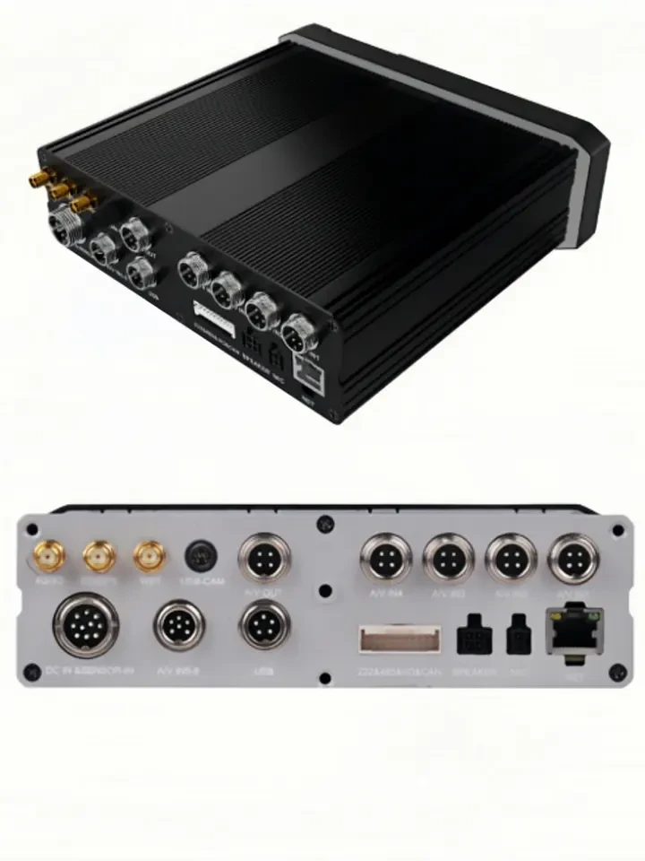 DR-200 Black Box Dual Camera Mobile DVR – Built-in GPS, Car Video Recorder