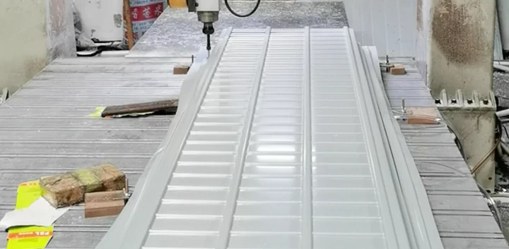 ABS Hydroponic Tray Trimming