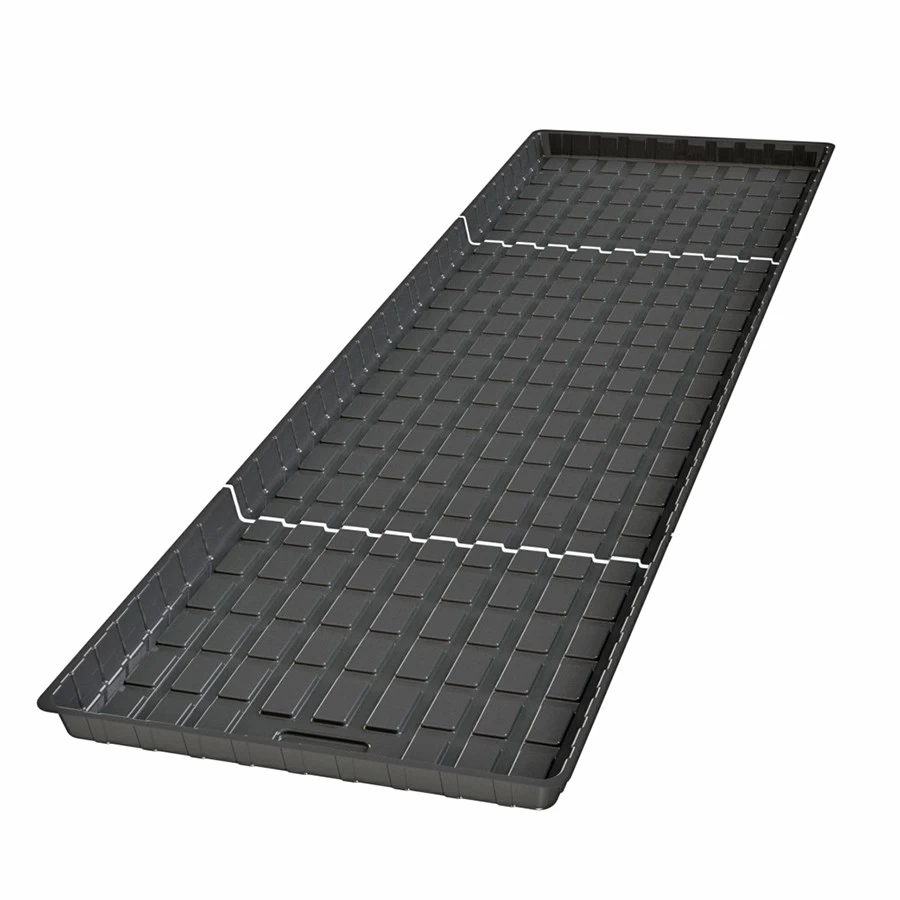 China ABS Plastic Unlimited Length Custom Indoor Growing Wet Room Infinity Tray for Plants manufacturer