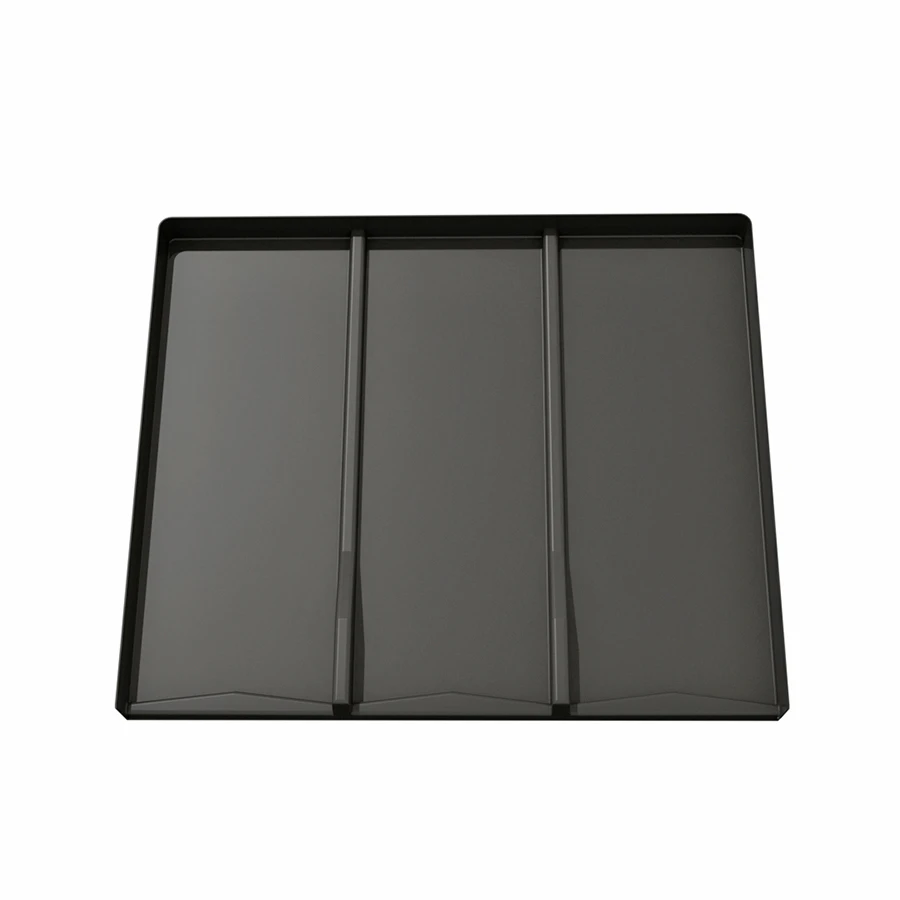 Maßgeschneiderte große Größen für die Keimung von Kuhgerste, Grünfutter, dreifacher Trog aus Kunststoff für hydroponische Futterschalen