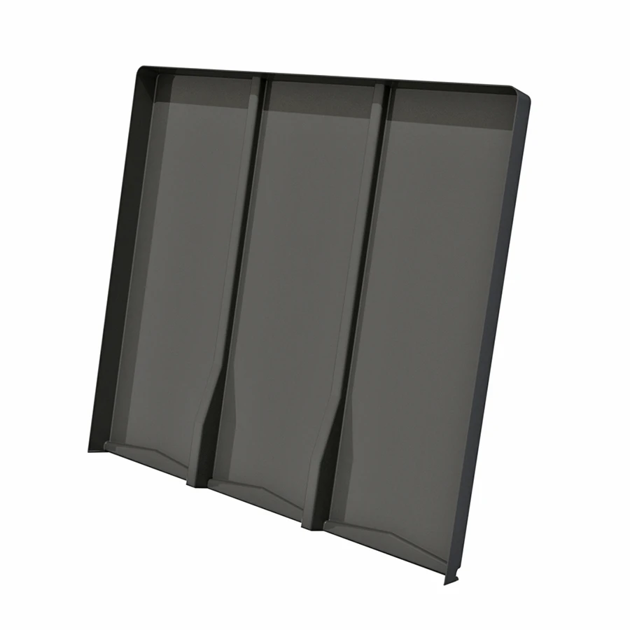 Maßgeschneiderte große Größen für die Keimung von Kuhgerste, Grünfutter, dreifacher Trog aus Kunststoff für hydroponische Futterschalen