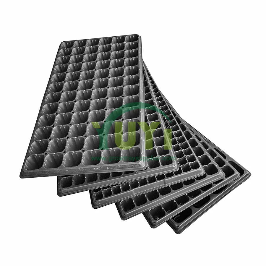 China 32 50 72 98 105 128 162 200 288 Cells Vegetable Tree Flower Tobacco Plant Nursery Seedling Seed Tray manufacturer