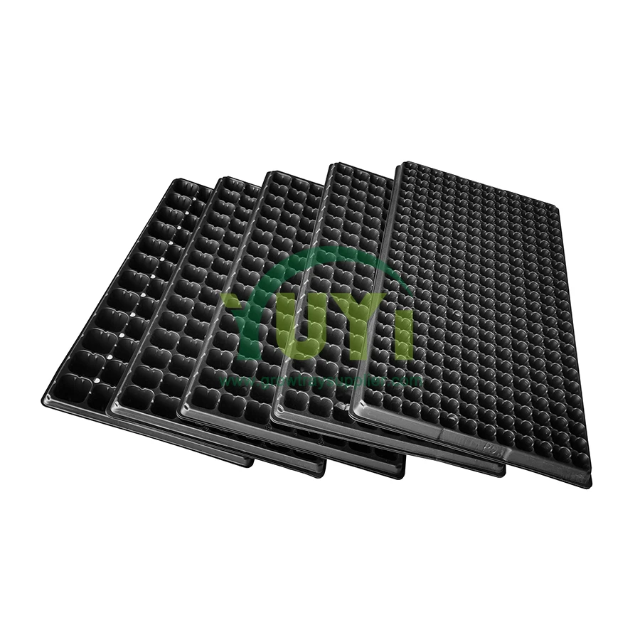 China 50 72 104 105 128 200 Cell Rigid Plastic Nursery Seeder Flower Plant Seed Seedling Growing Plug Tray manufacturer