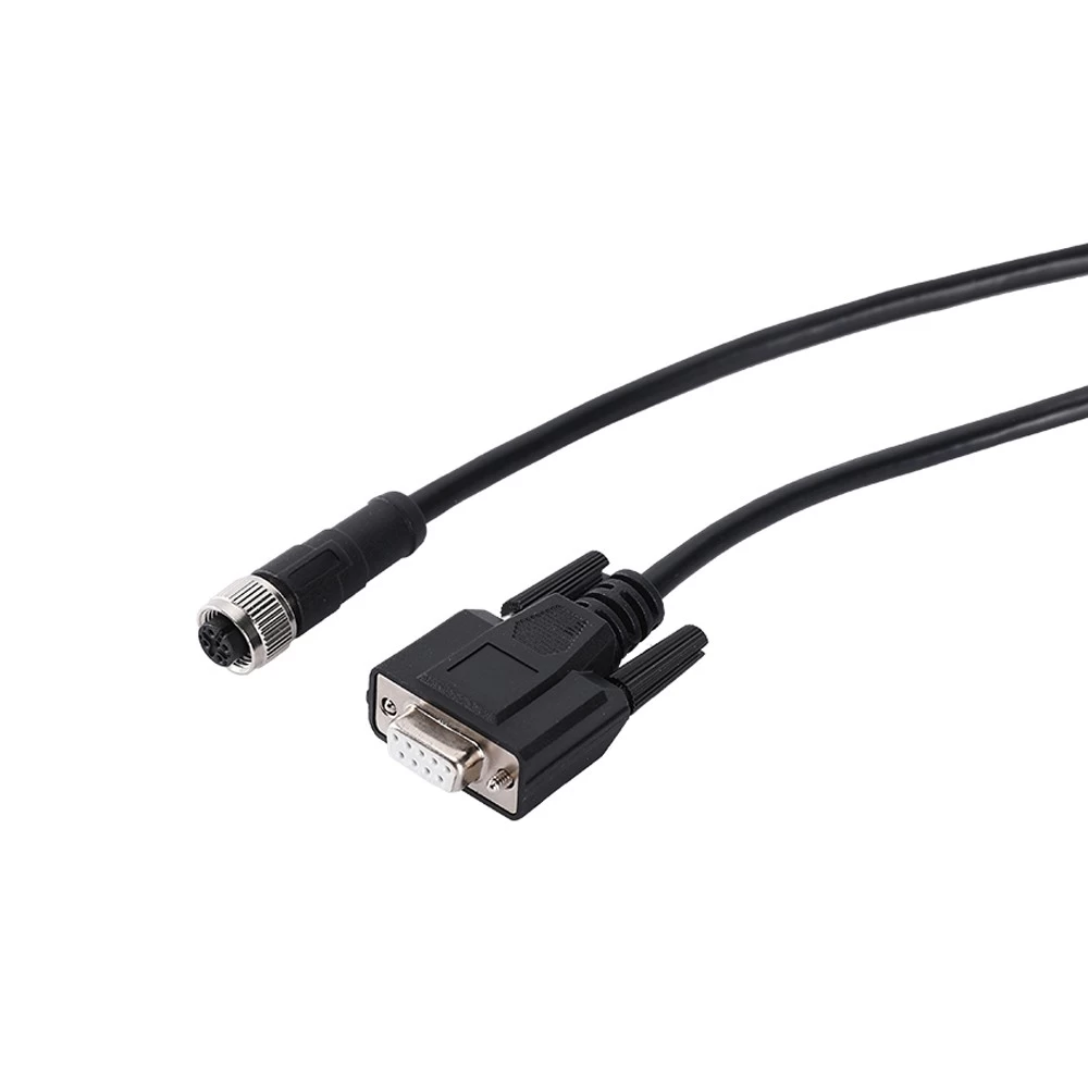 China M12 female straight to DSUB connector cable manufacturer