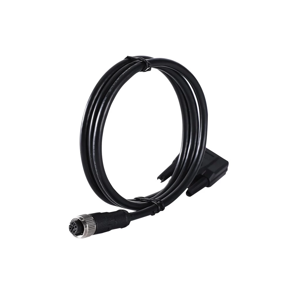 China M12 straight male female to D-SUB custom cables manufacturer