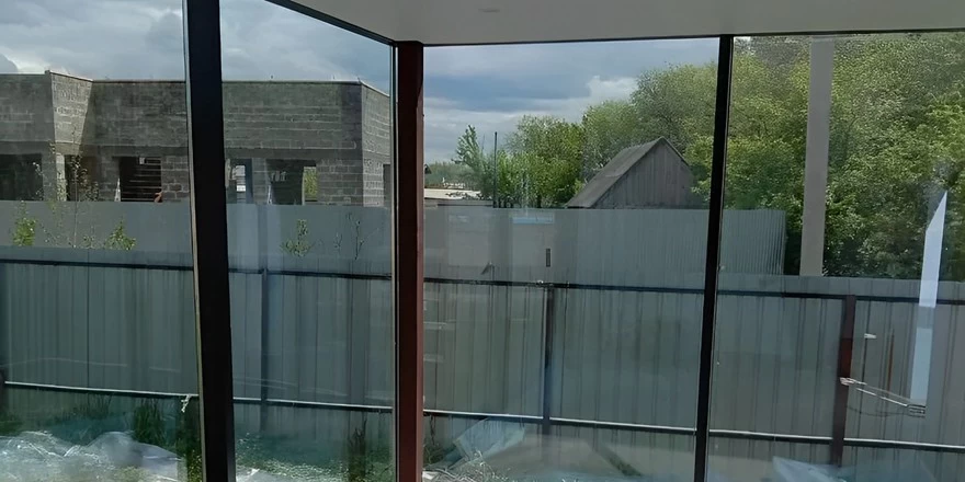 tempered laminated insulated glass sunroom glass wall