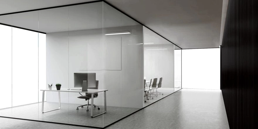 Modern glass deals office