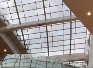 Skylight Laminated Glass In Public Places
