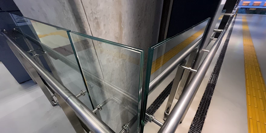 laminated safety glass balustrade factory