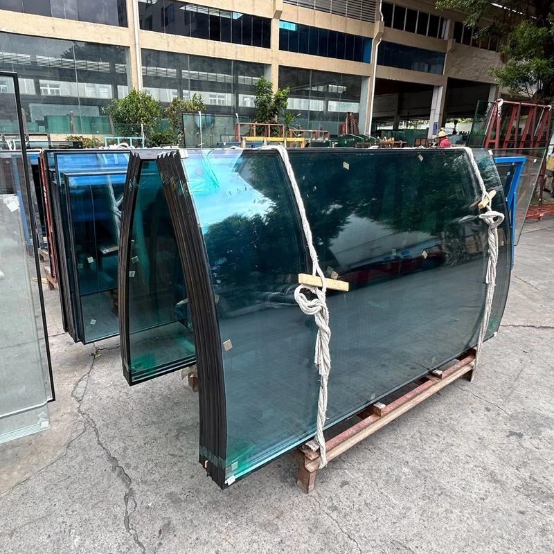 China Construction real estate glass china  manufacturer 8mm-12A-8mm clear low-e insulated glass price hot sale double glazing glass manufacturer
