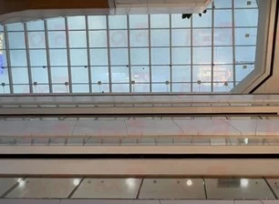 Laminated Safety Glass Skylight In Mall