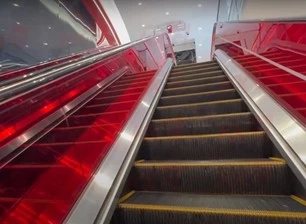 Serie de vidrio para escaleras mecánicas del centro comercial