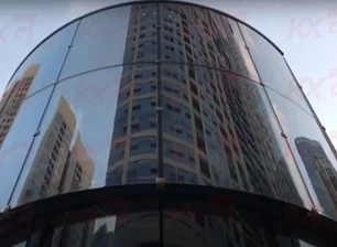 Curved Insulated Glass Facade