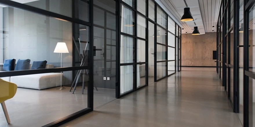 interior glass partition walls for home