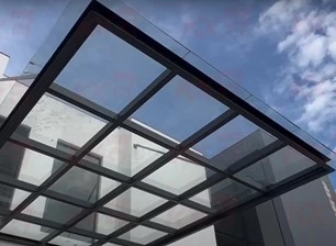 Application Of Laminated Glass Canopy