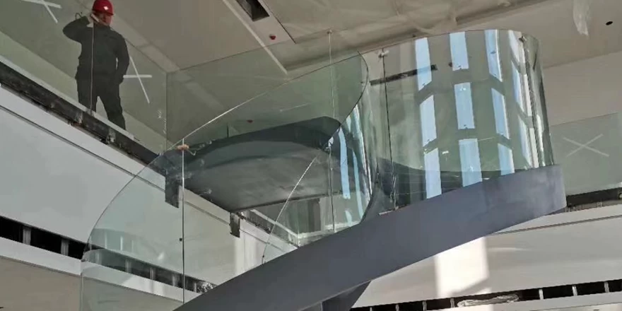 glass stairs design factory wholesale