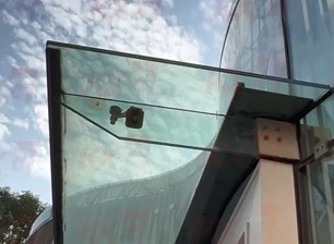 Application Of Laminated Laminated Glass Canopy