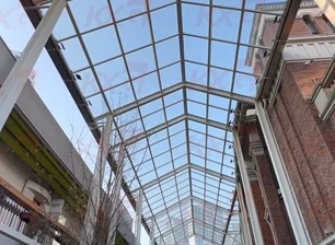 Laminated Glass Shopping Mall Skylight