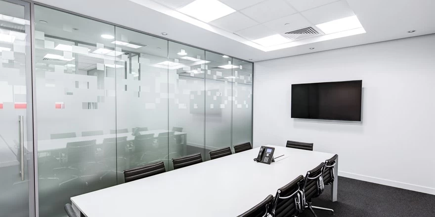 glass partition walls for offices factory