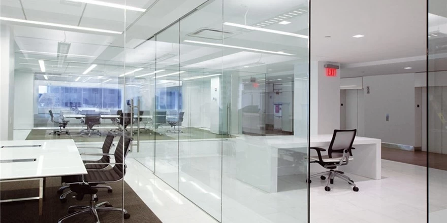 glass walls for office interiors manufacturer