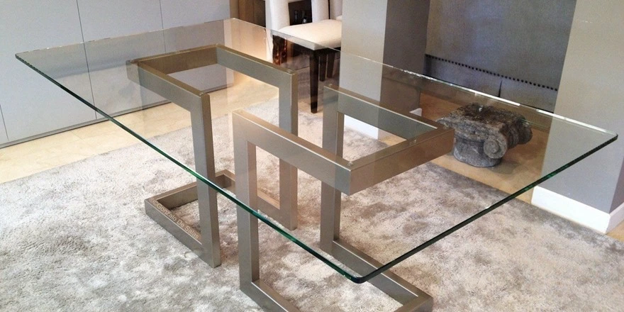 dining room set glass table