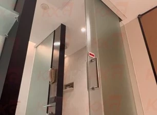 Vidrio de puerta corrediza de baño