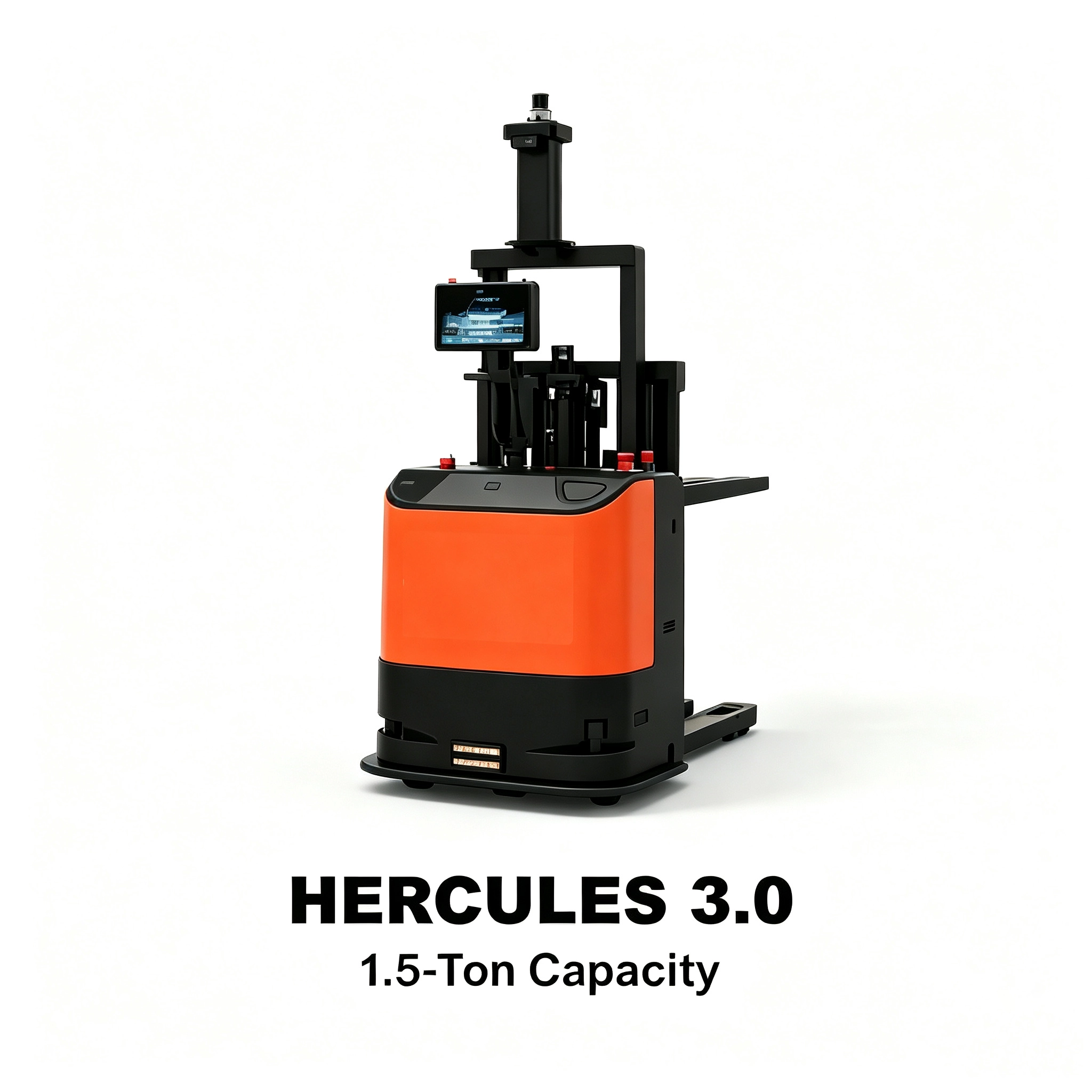 China HERCLER 3.0 1.2 Ton Medium-Duty Electric Stacker Forklift manufacturer