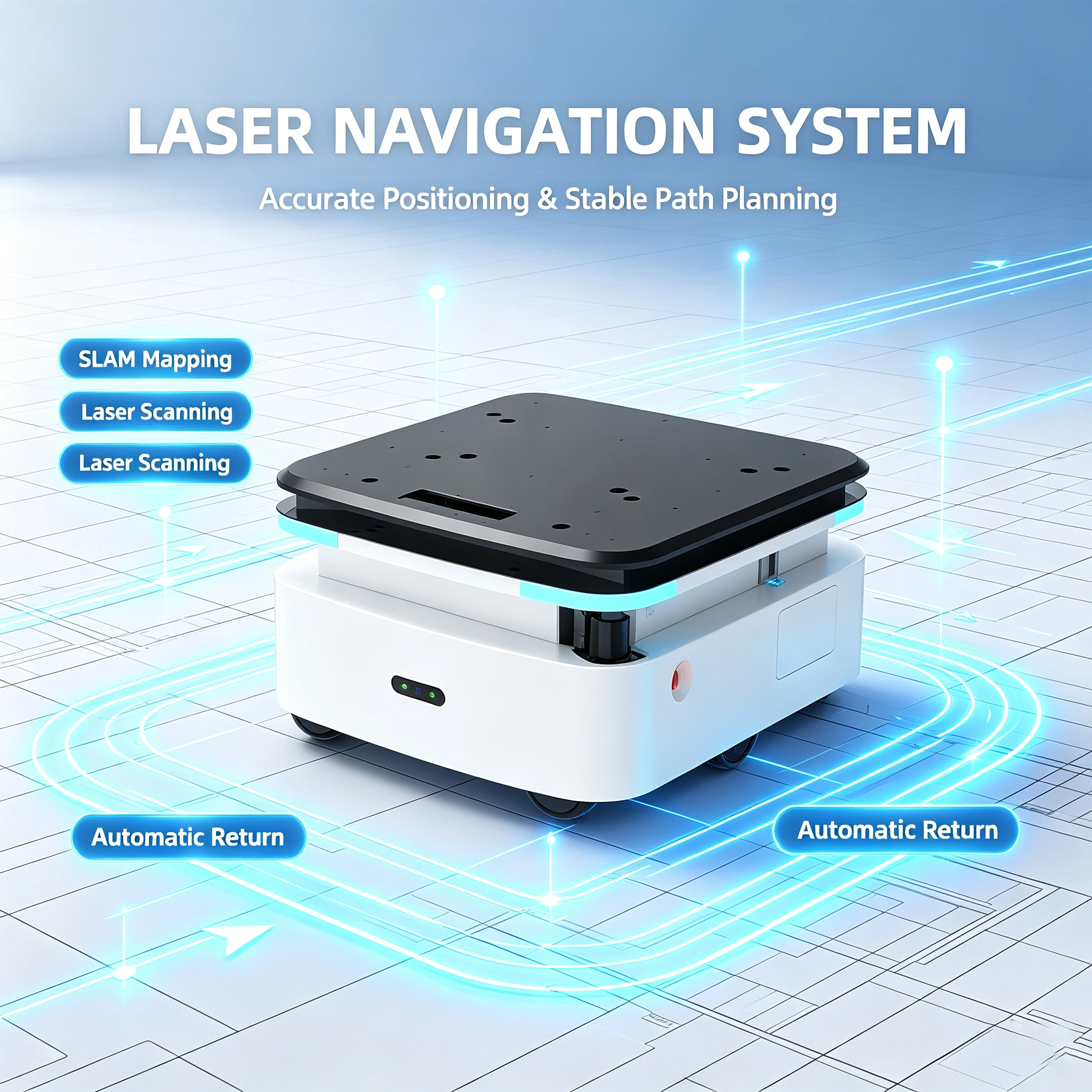 China BSI-DP 2.0 100KG Chassis Industrial For Transport Robot manufacturer