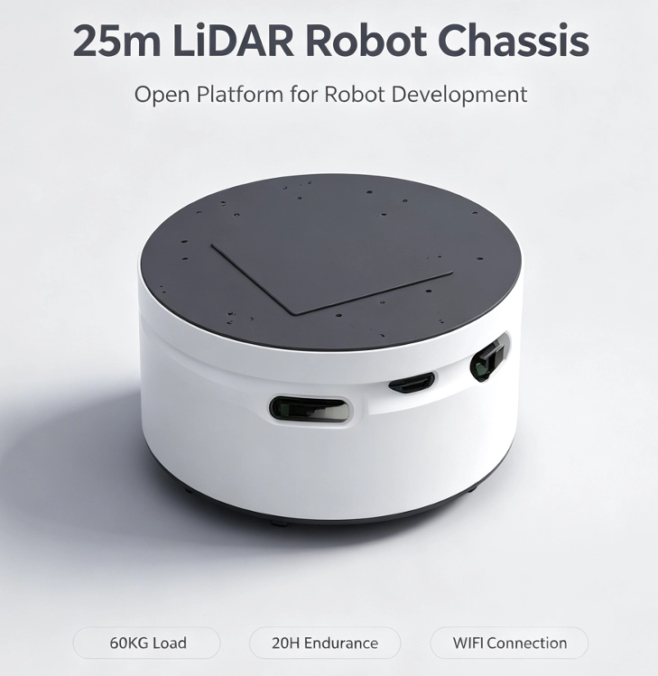 China BSI-YL 2.0 Robot Round Chassis 60KG manufacturer
