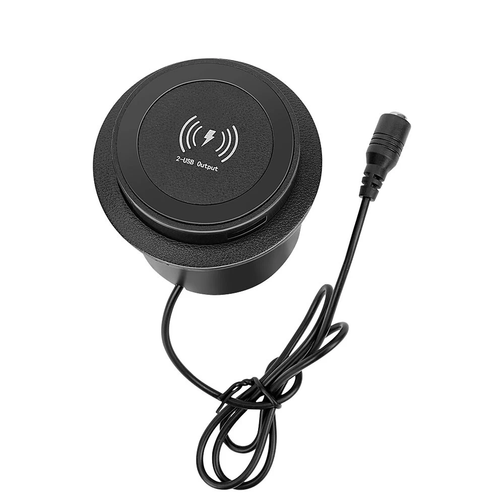 China Built-in Furniture Wireless Dual Charger EG0270 manufacturer